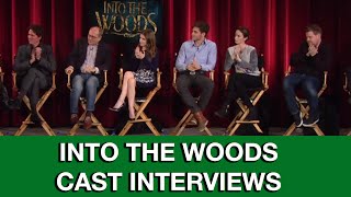 INTO THE WOODS Cast Interviews [upl. by Atika609]