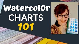 How to Paint a Watercolor Mixing Chart Start here [upl. by Julide991]