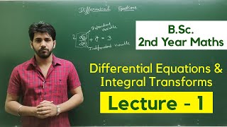 Differential Equation lecture 1  BSc 2nd Year Paper 2nd   Mathematics [upl. by Shewmaker1]