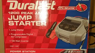 Duralast 1200 Peak Amps Jump Starter [upl. by Jovia]