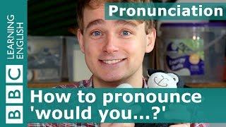 Pronunciation How to pronounce would you [upl. by Jaime]