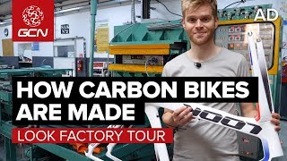 How Are Carbon Fibre Bikes Made  LOOK Cycle Factory Tour [upl. by Feer]