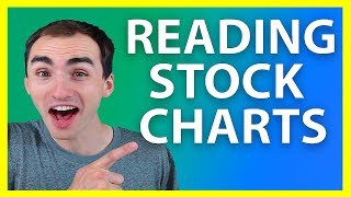 How to Read Stock Charts  Stock Market Basics [upl. by Eidnam544]