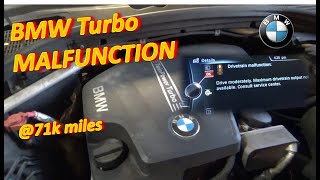 BMW Turbo Wastegate MALFUNCTION [upl. by Mikeb767]