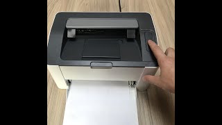 HP Laser HP 107a 107w Print Supplies information and Configuration [upl. by Ornie]