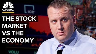 The Difference Between The Stock Market And The Economy [upl. by Eniagrom]