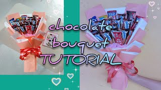 How To Wrap Chocolate Bouquet Very Easy amp Simple [upl. by Island181]