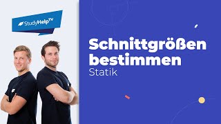 Schnittgrößen berechnen  3 Bereiche Technische Mechanik  StudyHelp [upl. by Noremak]