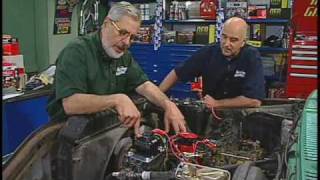 Installing a Mallory Distributor  Two Guys Garage [upl. by Dirgis]