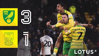 HIGHLIGHTS  Norwich City 31 Sheffield Wednesday [upl. by Letta]