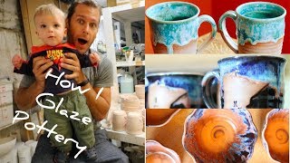 How to Glaze Pottery Tips Tricks and Techniques [upl. by Shea]