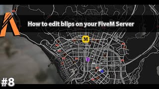 How to edit blips on your FiveM Server [upl. by Doubler]