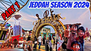 City walk Jeddah part 1  Jeddah season 2024 ZA media [upl. by Mutat]