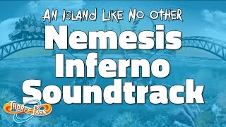 Thorpe Park  Nemesis Inferno Soundtrack [upl. by Leonora938]