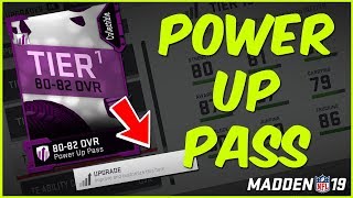 How To Use A Power Up Pass In MUT 19  Free Upgrade System [upl. by Agnes]