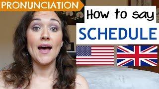 How to Pronounce SCHEDULE US UK amp Australian pronunciation [upl. by Oiramad]