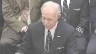 Capt Chesley B Sullenberger III Testifies [upl. by Enellek]