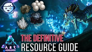 Ark Tutorial Aberration Resource Guide  Oil Crystal Metal Pearls Gems  Ark Survival Evolved [upl. by Amabel]