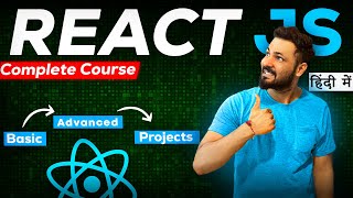 React js full tutorial in Hindi  Complete Course [upl. by Haissi]