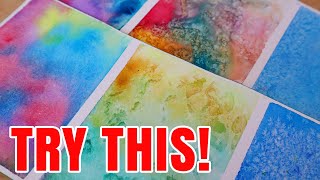 3 Fun and Easy Watercolor Techniques to Try with Kids [upl. by Maia964]