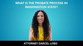 What Is The Probate Process In Washington State [upl. by Christye]