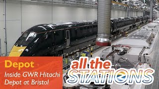 Inside GWR Hitachi Depot [upl. by Kcirddec]