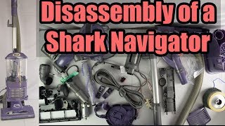 Disassembly of a Shark Navigator Lift Away Vacuum Cleaner  Whats Inside [upl. by Ainesy600]