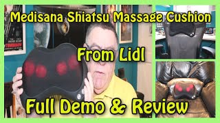 Medisana Shiatsu Massager from Lidl [upl. by Eniamerej]