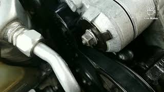 94 Cadillac Deville Belt Tensioner Replacement [upl. by Ron]