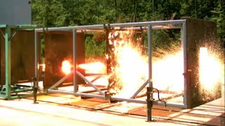 Electromagnetic Railgun Firing Hypervelocity Projectile  Mach 7 [upl. by Mafalda]