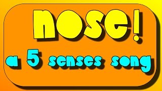 Nose and Sense of Smell A 5 senses SingAlong [upl. by Airotciv579]