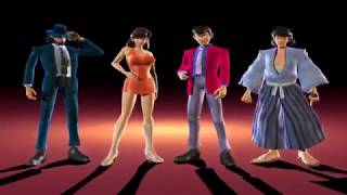 Lupin the 3rd Treasure of Sorcerer King  Opening  PS2 [upl. by Rizika]