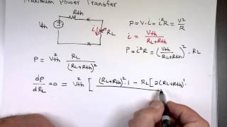 Maximum Power Transfer [upl. by Arvy]