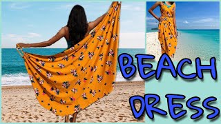 Make easy and smart beach dress [upl. by Yager636]