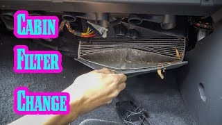 Vw Golf Mk6 Cabin Air Filter Change [upl. by Jeffries]