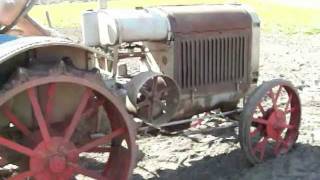 1930 McCormick Deering 1020 Tractor Hand Start [upl. by Trebeh]