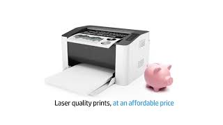 Introducing the HP Laser 107w Printer [upl. by Eves]