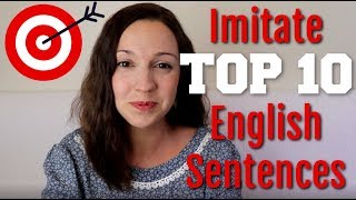 How to Pronounce TOP 10 English Sentences [upl. by Eiralih]