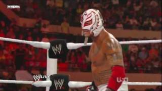 Rey Mysterio Wins WWE Championship  WWE Raw 72511  HD [upl. by Peursem376]