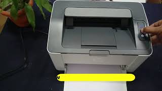 How to reset hp laserjet 107103108 printer Hp laser 107 w printer default setting [upl. by Ajup]