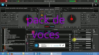 25 VOCES PARA TUS MEZCLASEN VIRTUAL DJ 8 Y DJ 7 [upl. by Droflim949]