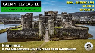 Caerphilly Castle  The Largest in Wales 2nd in Britain [upl. by Dowski]