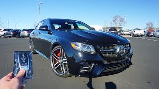 2020 Mercedes Benz E63 S AMG Start Up Exhaust Test Drive and Review [upl. by Aldis]