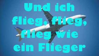 Fliegerlied mit Songtext lyrics [upl. by Keppel]