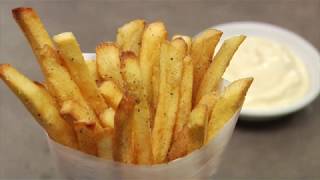 How to make Pommes Frites French Fries [upl. by Atiuqin]