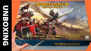 Warhammer The Old World Unboxing  Kingdom of Bretonnia  Warhammer Fantasy returns [upl. by Christie]