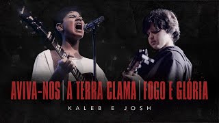 Kaleb e Josh  Avivanos  A Terra Clama  Fogo e Glória Vídeo Oficial [upl. by Drogin]