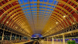 A Walk Around Londons Paddington Railway Station [upl. by Neirol]