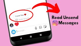 How To See Unsend Messages On Instagram  How To Read Unsent Messages On Instagram Android and IOS [upl. by Elsy]