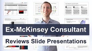 Consulting Presentation Tips from former McKinsey Consultant [upl. by Shiverick679]